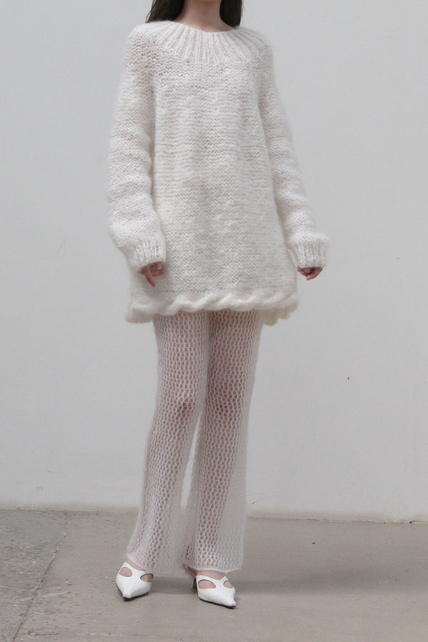 SWAYING/KNIT Coarse Knit Handmade Sweater SW212SZ65